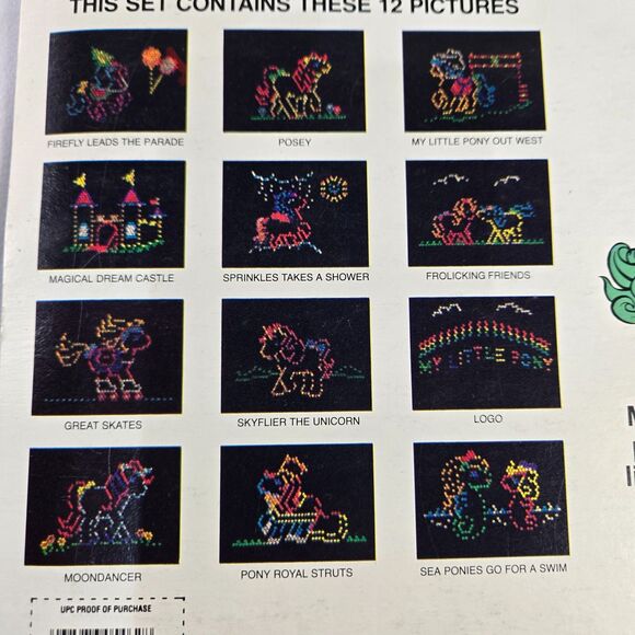 Lite Brite 1981 Version Works with My Little Pony Refill & Picture Refill - Picture 12 of 16